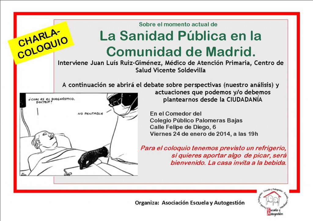 Sanidad invitación