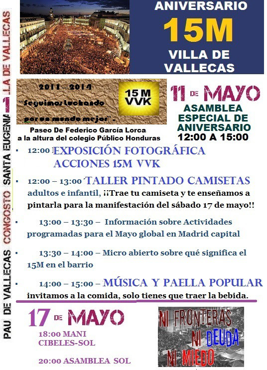 15M aniversario