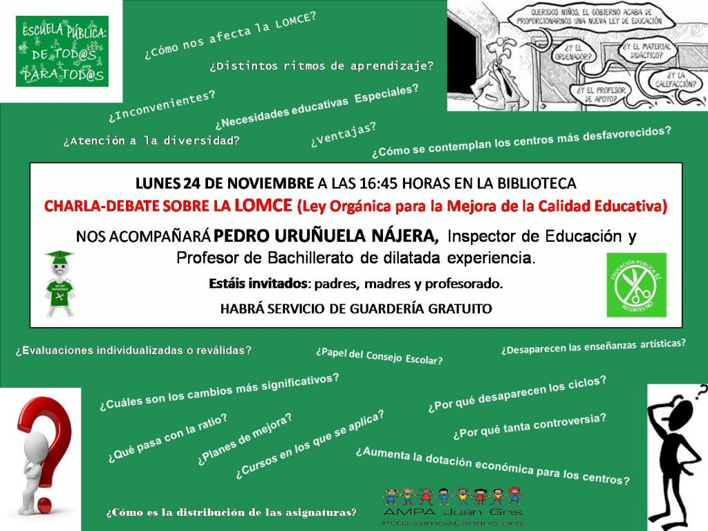 CharlaLOMCE24-11-14