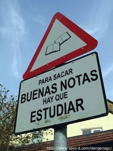Para sacar buenas notas