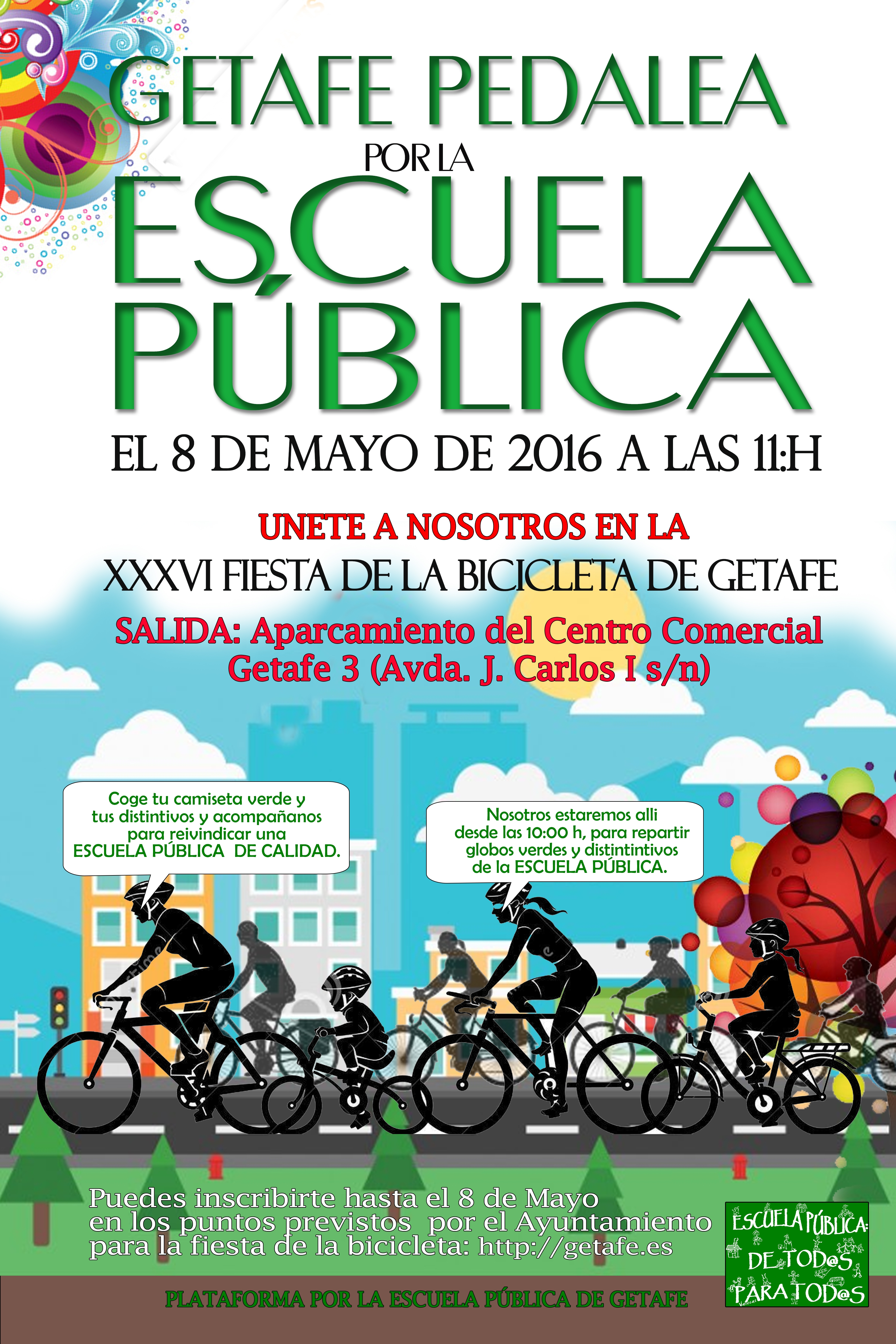 BICICLETA 2016 getafe