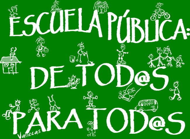 Escuela Pública de todxs para todx Vallecas