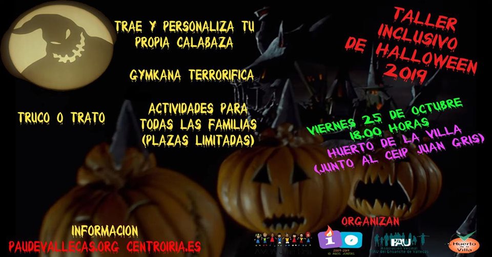 Taller halloween Vallecas